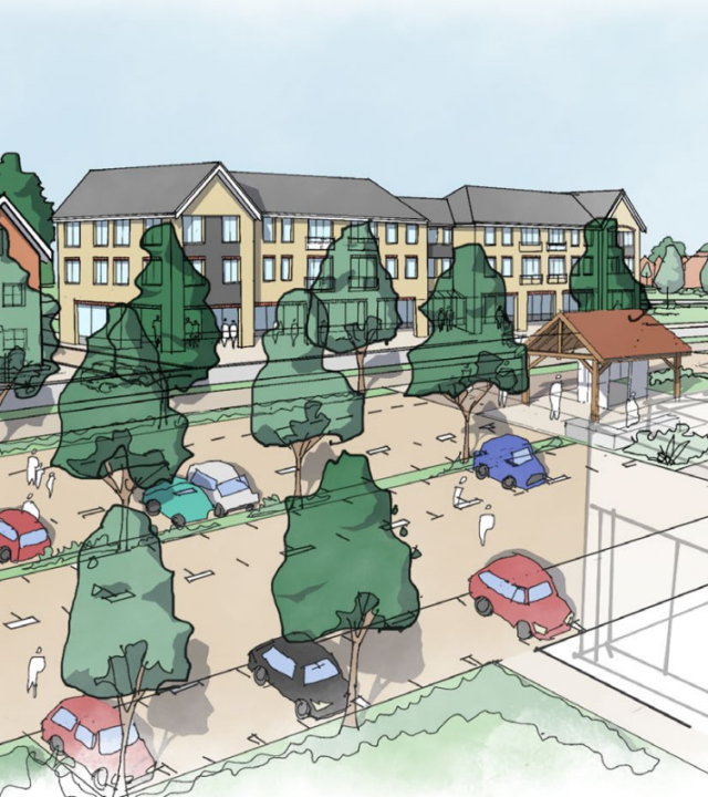 Artists impression of the Local Centre